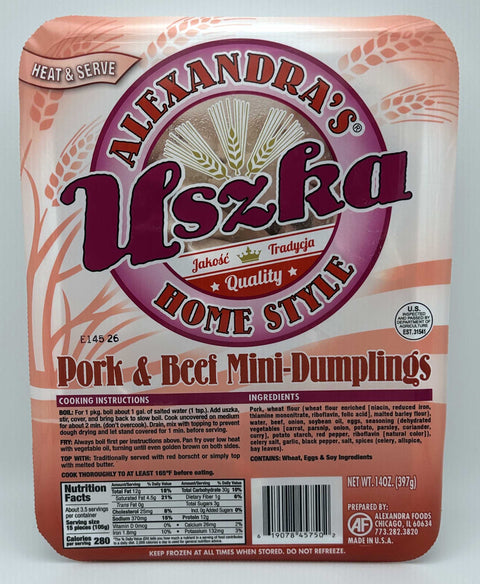 Pork & Beef Uszka