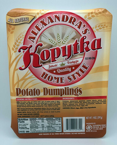 Potato Dumplings (Kopytka)