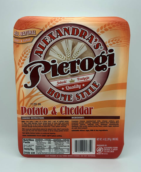 Potato & Cheddar Pierogi