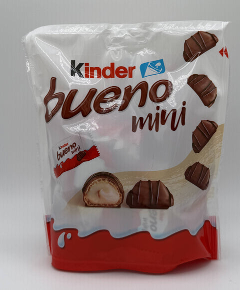 Kinder Bueno Mini bag – bite-sized hazelnut chocolate wafer candies