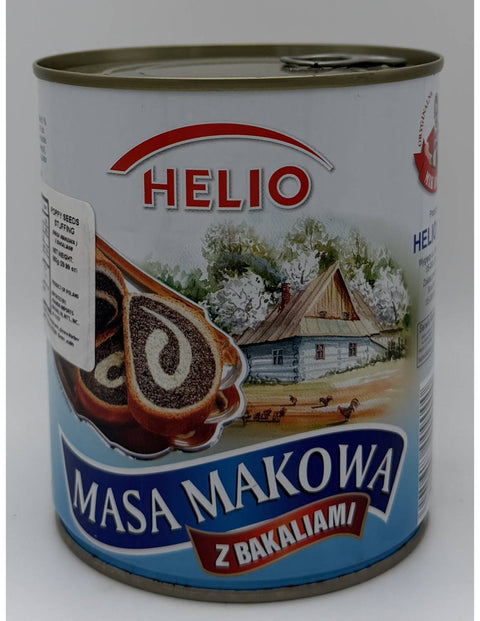 Helio Masa Makowa Z Bakaliami, Polish Poppy Seed Stuffing with Dried Fruit