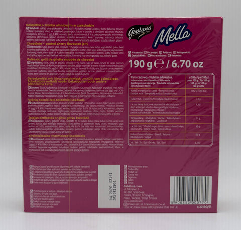 Mella Wiśniowa Galaretka w Czekoladzie (Cherry Jelly in Chocolate)