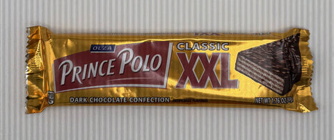 Front of Prince Polo Klasyczne XXL Dark Chocolate Wafer Bar